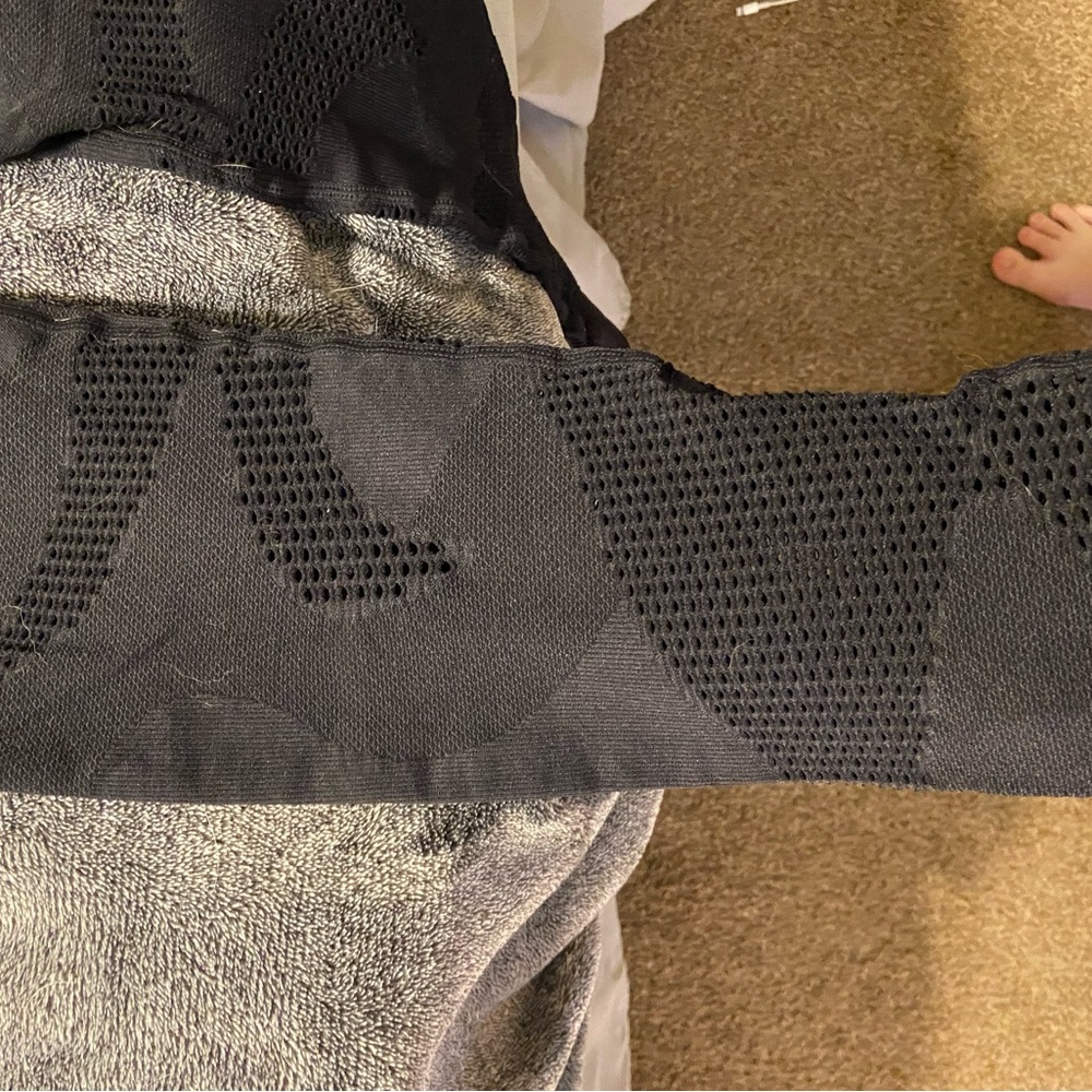 Fabletics leggings with cute mesh detail